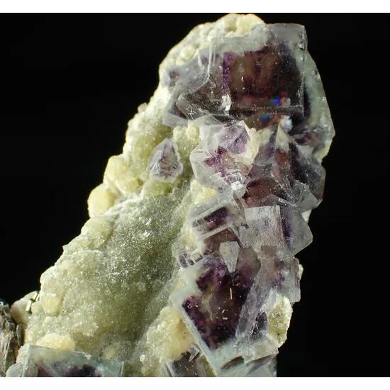 Fluorite from China, Inner Mongolia, Hexigten Banner, Weilasituo Li-(Rb)-Sn-W deposit - image 3