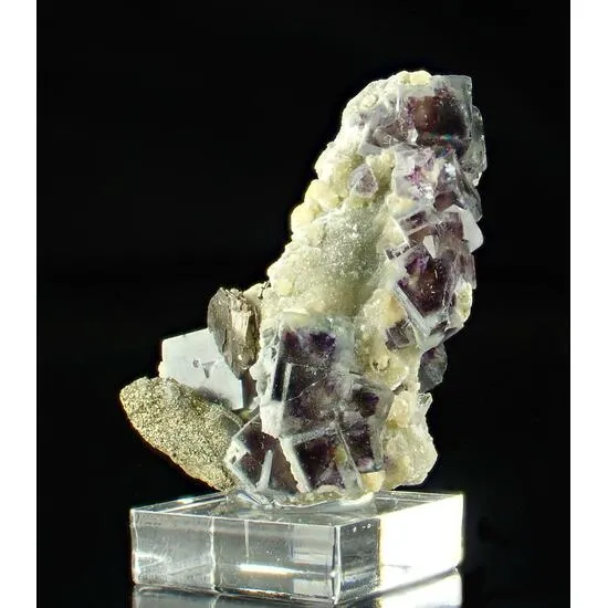 Fluorite from China, Inner Mongolia, Hexigten Banner, Weilasituo Li-(Rb)-Sn-W deposit - image 1