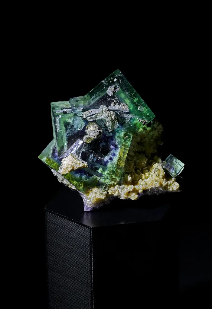 Fluorite from China, Inner Mongolia, Yindu Mine image