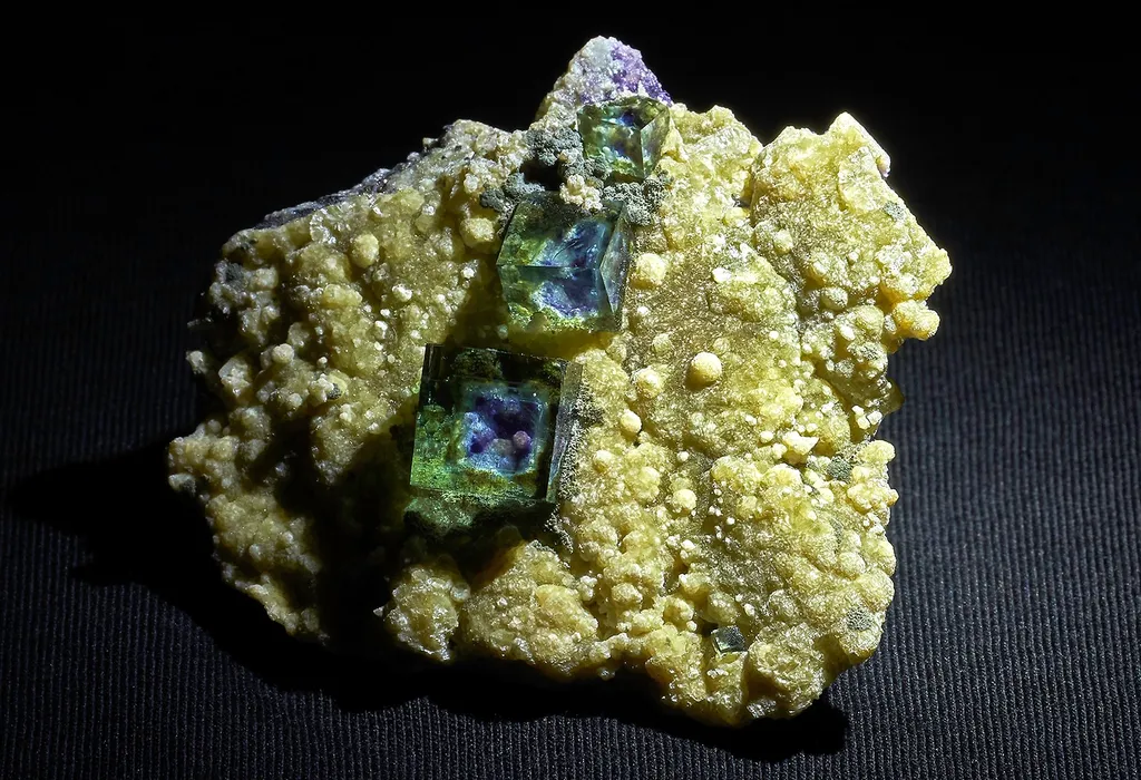 Fluorite from China, Inner Mongolia, Yindu Mine image