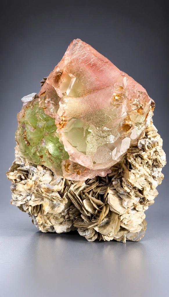 Fluorite from Chumar Bakhoor, Nagar District, Gilgit-Baltistan, Pakistan - image 2