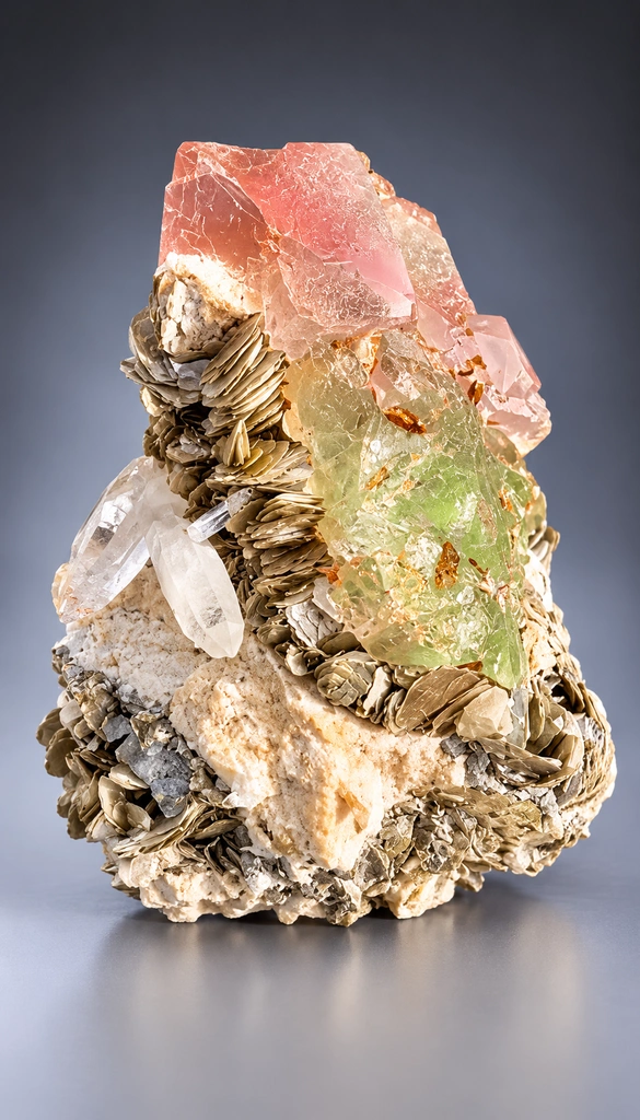 Fluorite from Chumar Bakhoor, Nagar District, Gilgit-Baltistan, Pakistan - image 3