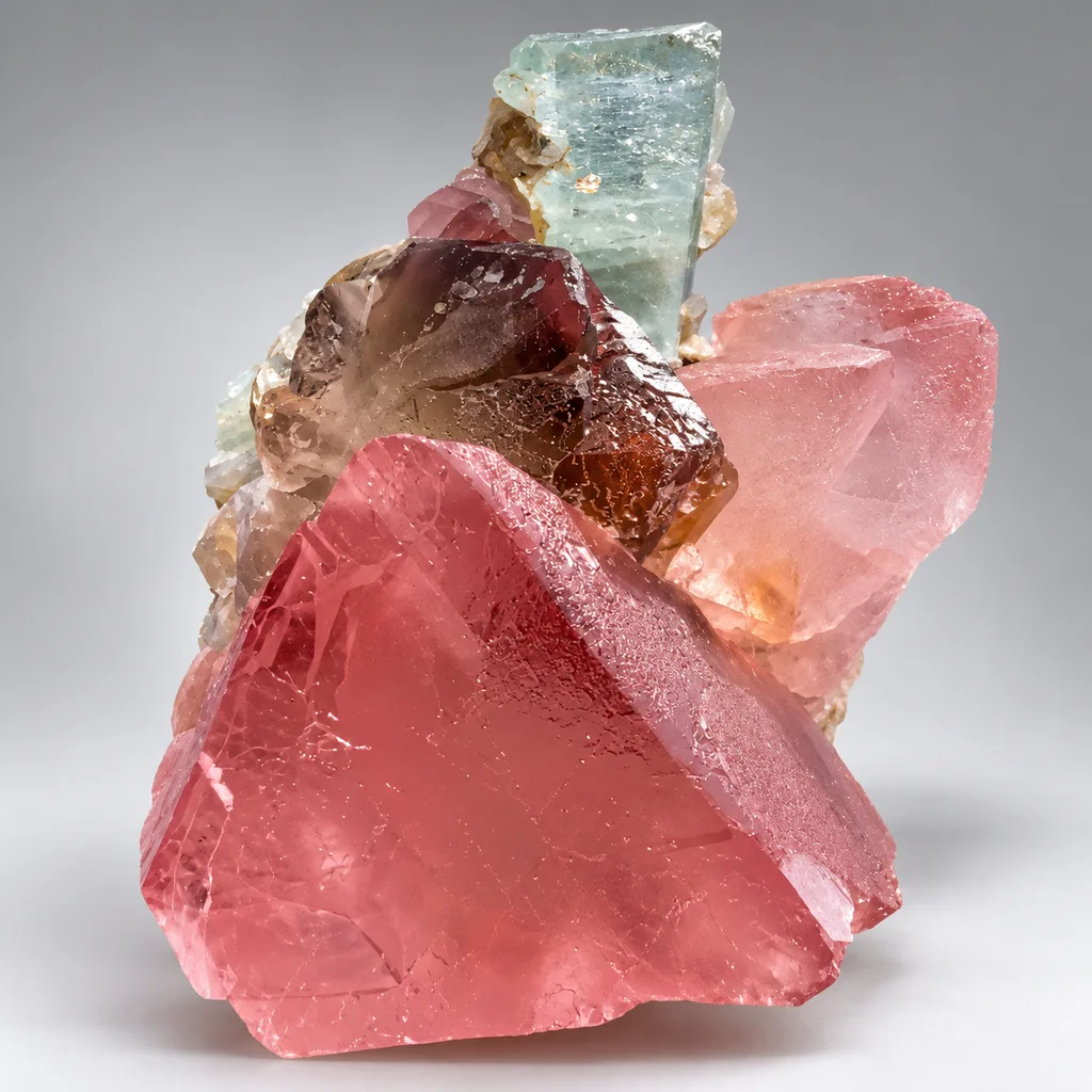 Fluorite from Chumar Bakhoor, Nagar District, Gilgit-Baltistan, Pakistan image