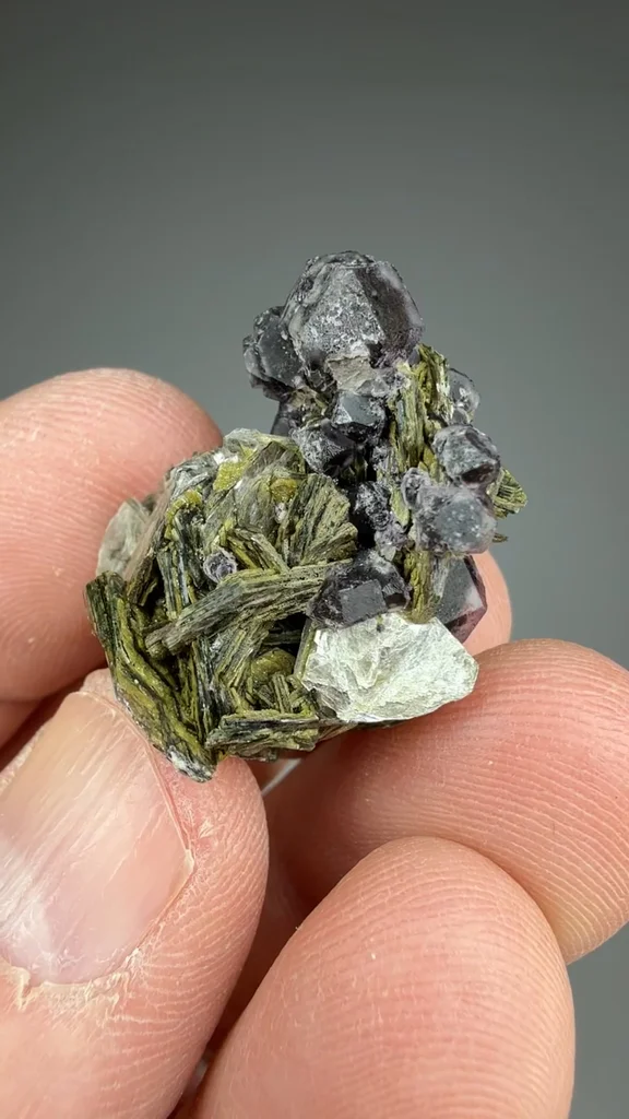 Fluorite from Cínovec, Ústí nad Labem Region, Czech Republic - image 2