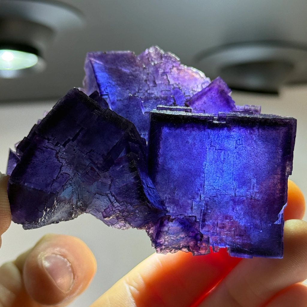 Fluorite from Denton Mine, Harris Creek Mining Sub-District, Hardin County, Illinois, USA - image 3
