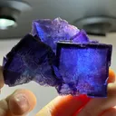 Fluorite from Denton Mine, Harris Creek Mining Sub-District, Hardin County, Illinois, USA - image 3