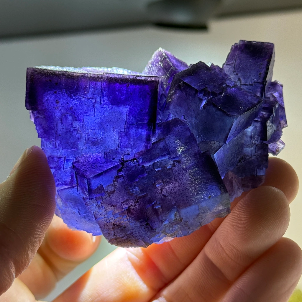 Fluorite from Denton Mine, Harris Creek Mining Sub-District, Hardin County, Illinois, USA - image 4