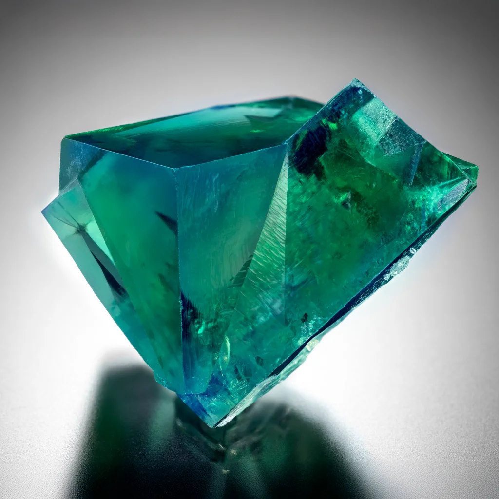 Fluorite from Diana Maria Mine, Rogerley Quarry, County Durham, England, UK image