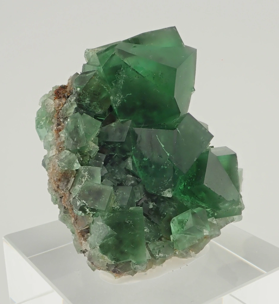 Fluorite from Diana Maria Mine, Rogerley Quarry, County Durham, England, UK image