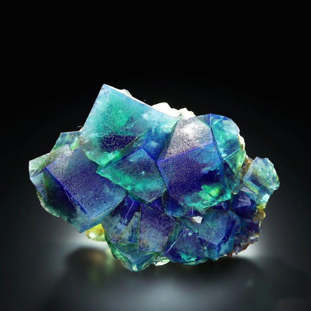 Fluorite from Diana Maria Mine, Rogerley Quarry, County Durham, England, UK image