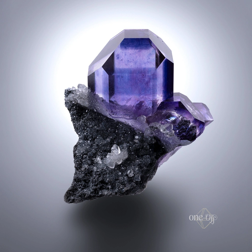 Fluorite from Dongposhan Mine, Dongpo ore field, Yizhang Co., Chenzhou, Hunan, China image