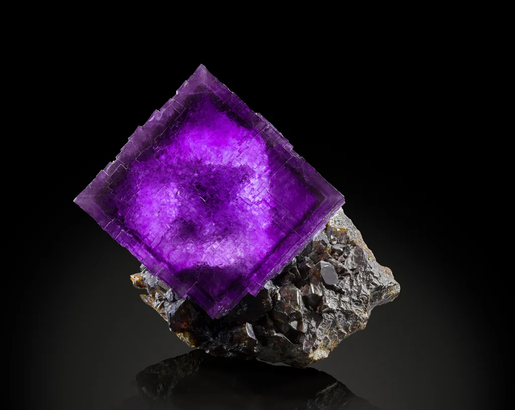 Fluorite from Elmwood Mine, Tennessee, USA image