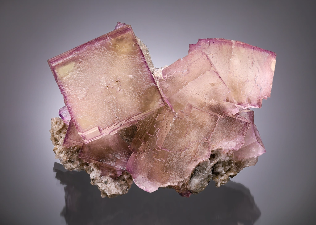 Fluorite from Elmwood Mine, Tennessee, USA image