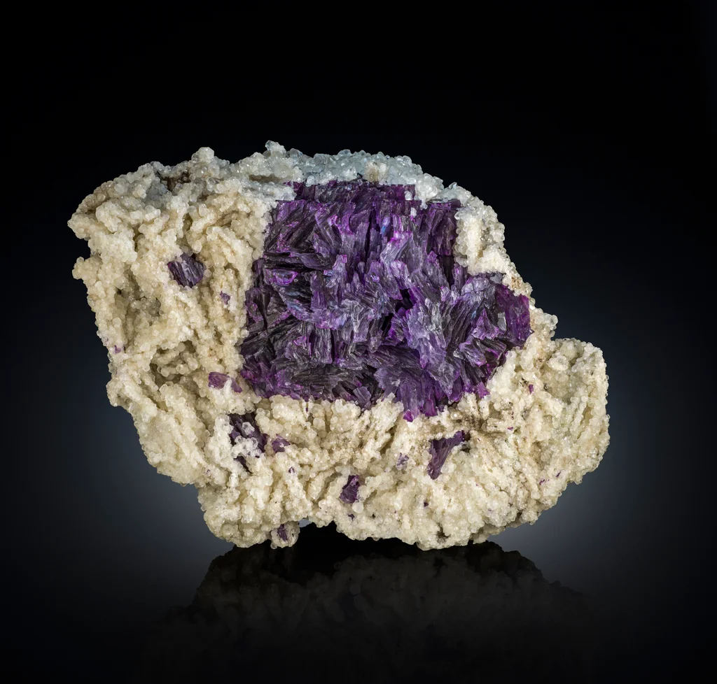 Fluorite from Elmwood Mine, Tennessee, USA image