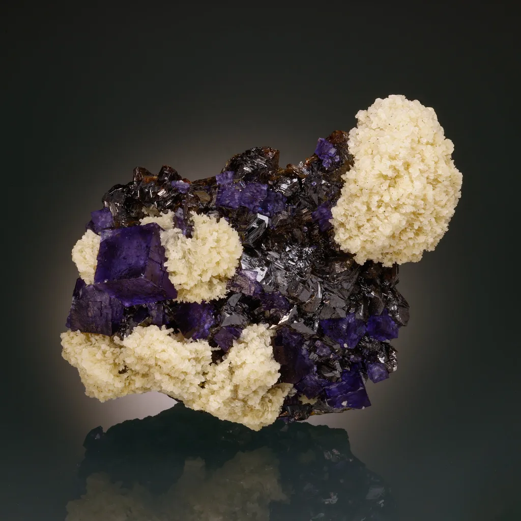 Fluorite from Elmwood Mine, Tennessee, USA image