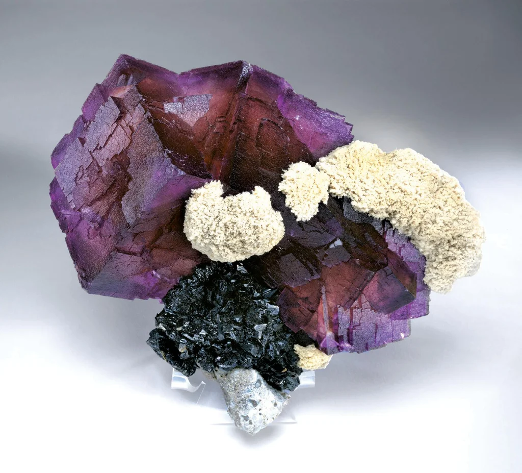 Fluorite from Elmwood Mine, Tennessee, USA image