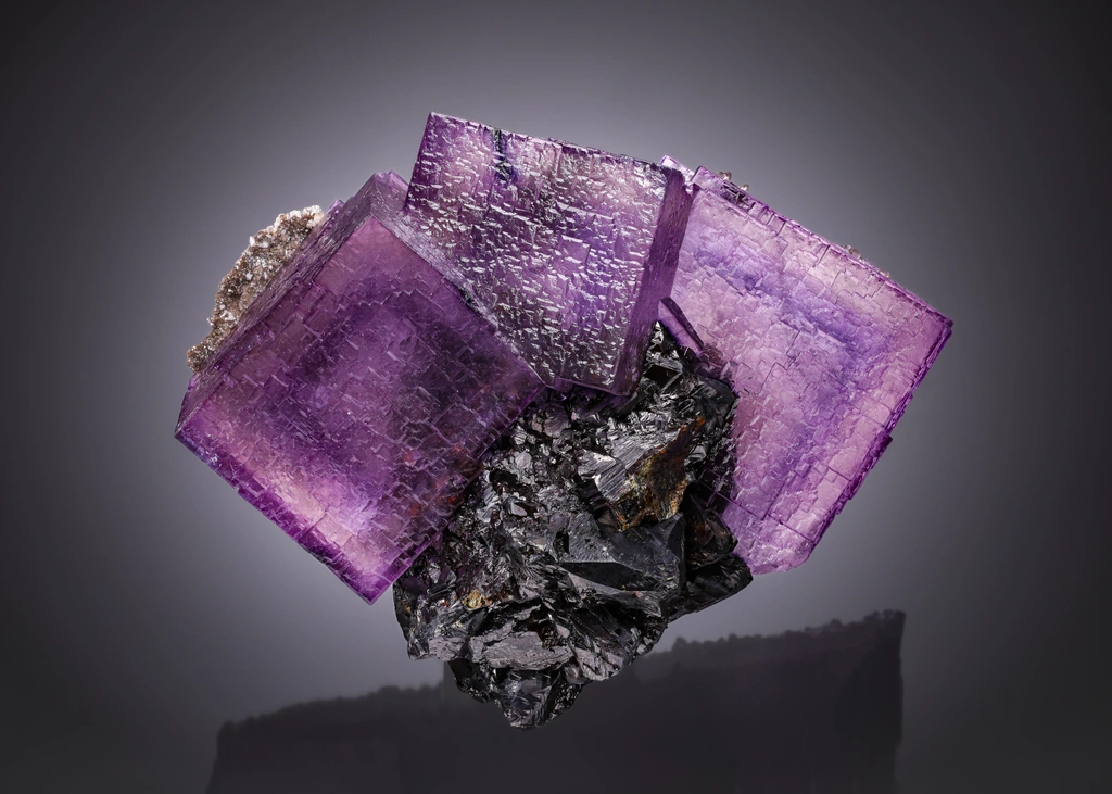 Fluorite from Elmwood Mine, Tennessee, USA image