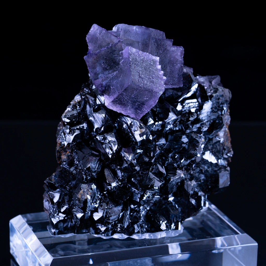 Fluorite from Elmwood Mine, Tennessee, USA image