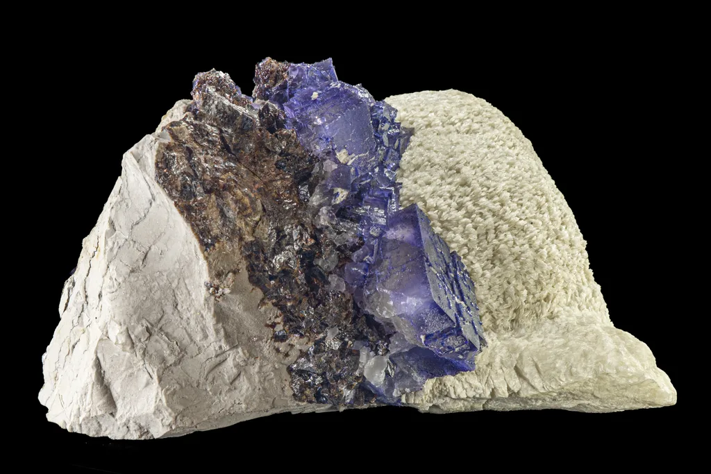 Fluorite from Elmwood Mine, Tennessee, USA image