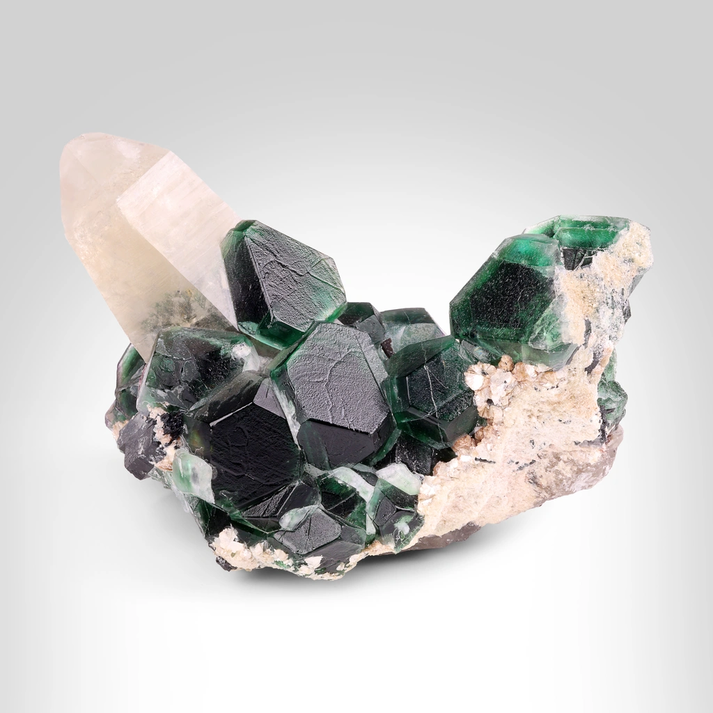 Fluorite from Erongo Mountains, Erongo Region, Namibia image