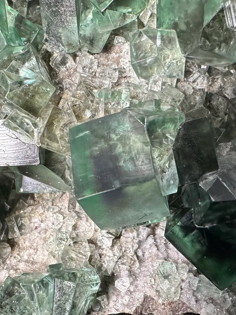 Fluorite from fairy holes pocket, UK, England, Eastgate, Lady Annabella Mine - image 2