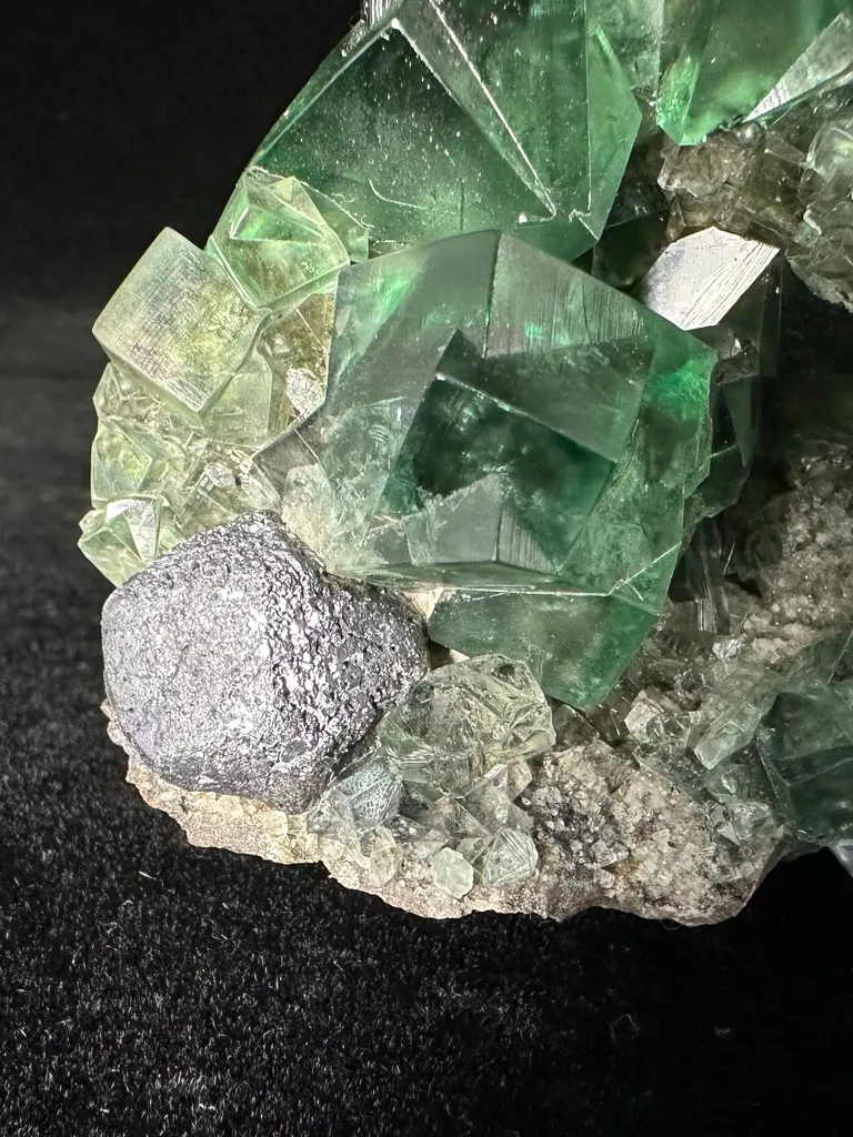 Fluorite from fairy holes pocket, UK, England, Eastgate, Lady Annabella Mine - image 4