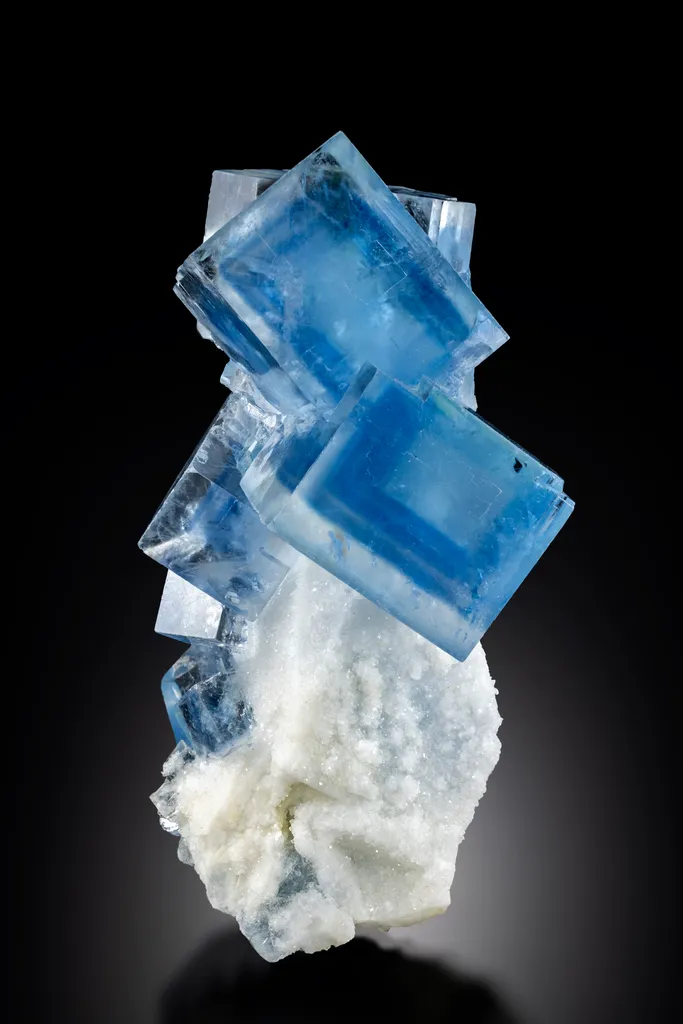 Fluorite from France, Auvergne-Rhône-Alpes, Le Beix Mine