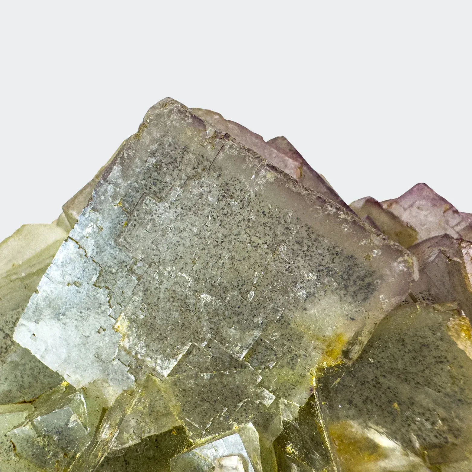 Fluorite from France, Centre-Val de Loire, Chaillac, Chaillac Mines - image 3