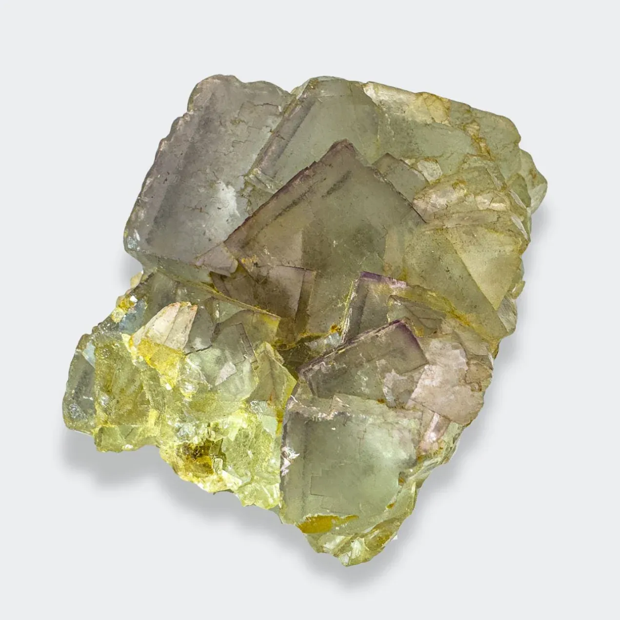 Fluorite from France, Centre-Val de Loire, Chaillac, Chaillac Mines - image 2
