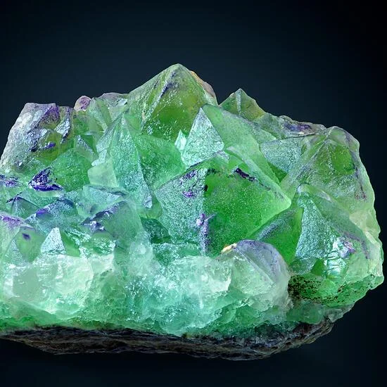 Fluorite from Gelbe Birke Mine, Saxony, Germany - image 3