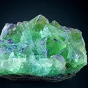 Fluorite from Germany, Saxony, Gelbe Birke Mine - image 3