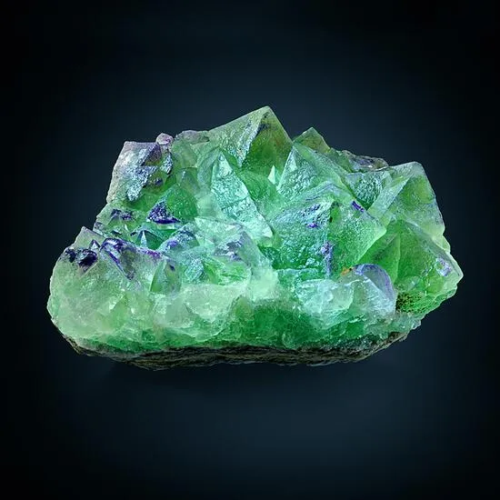 Fluorite from Germany, Saxony, Gelbe Birke Mine - image 2