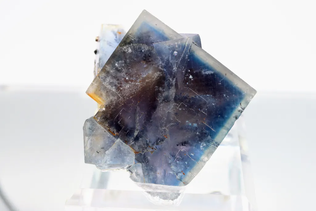 Fluorite from Germany, Saxony, Halsbrücke, Beihilfe Mine image