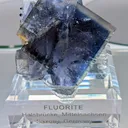 Fluorite from Germany, Saxony, Halsbrücke, Beihilfe Mine - image 6