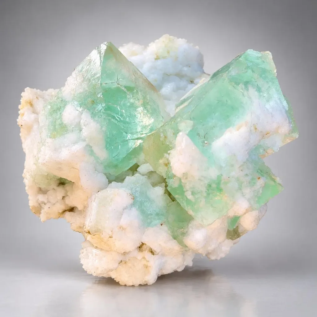 Fluorite from Gilgit, Gilgit District, Gilgit-Baltistan, Pakistan image
