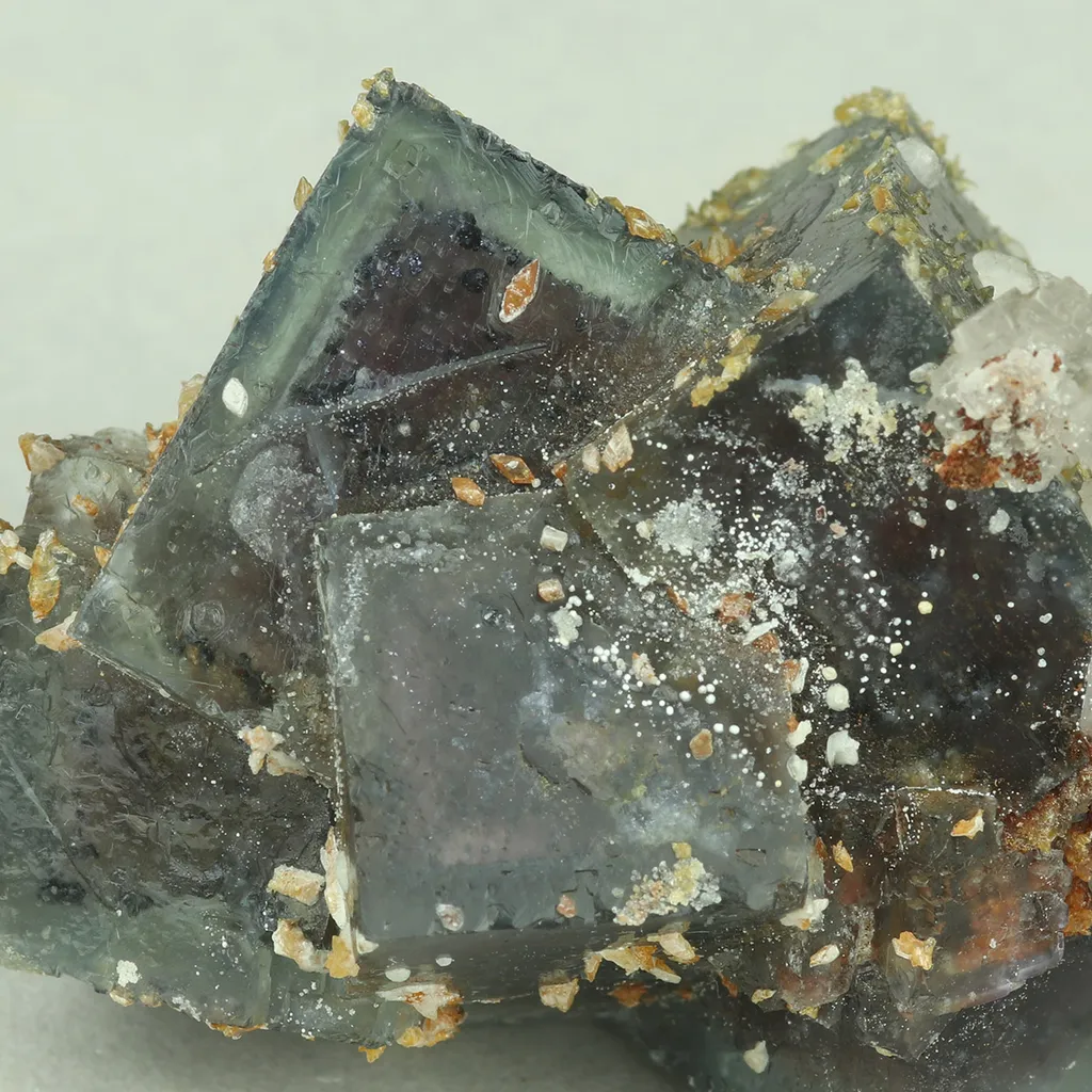 Fluorite from Greece, Attica, Kamariza Mines