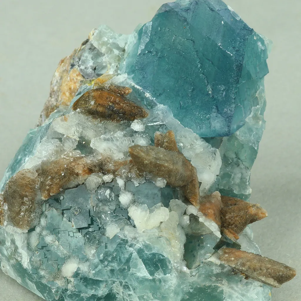 Fluorite from Greece, Attica, Kamariza Mines - image 4