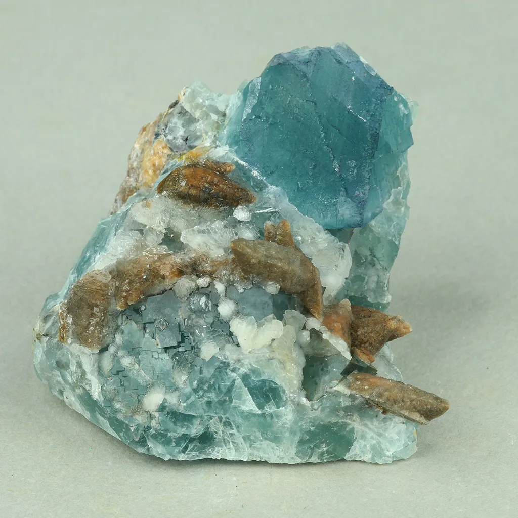Fluorite from Greece, Attica, Kamariza Mines - image 3