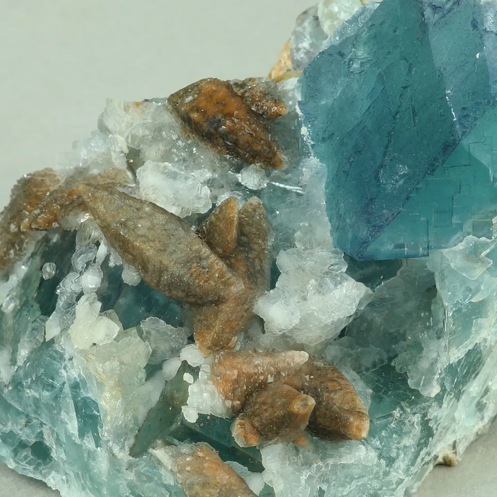 Fluorite from Greece, Attica, Kamariza Mines - image 2