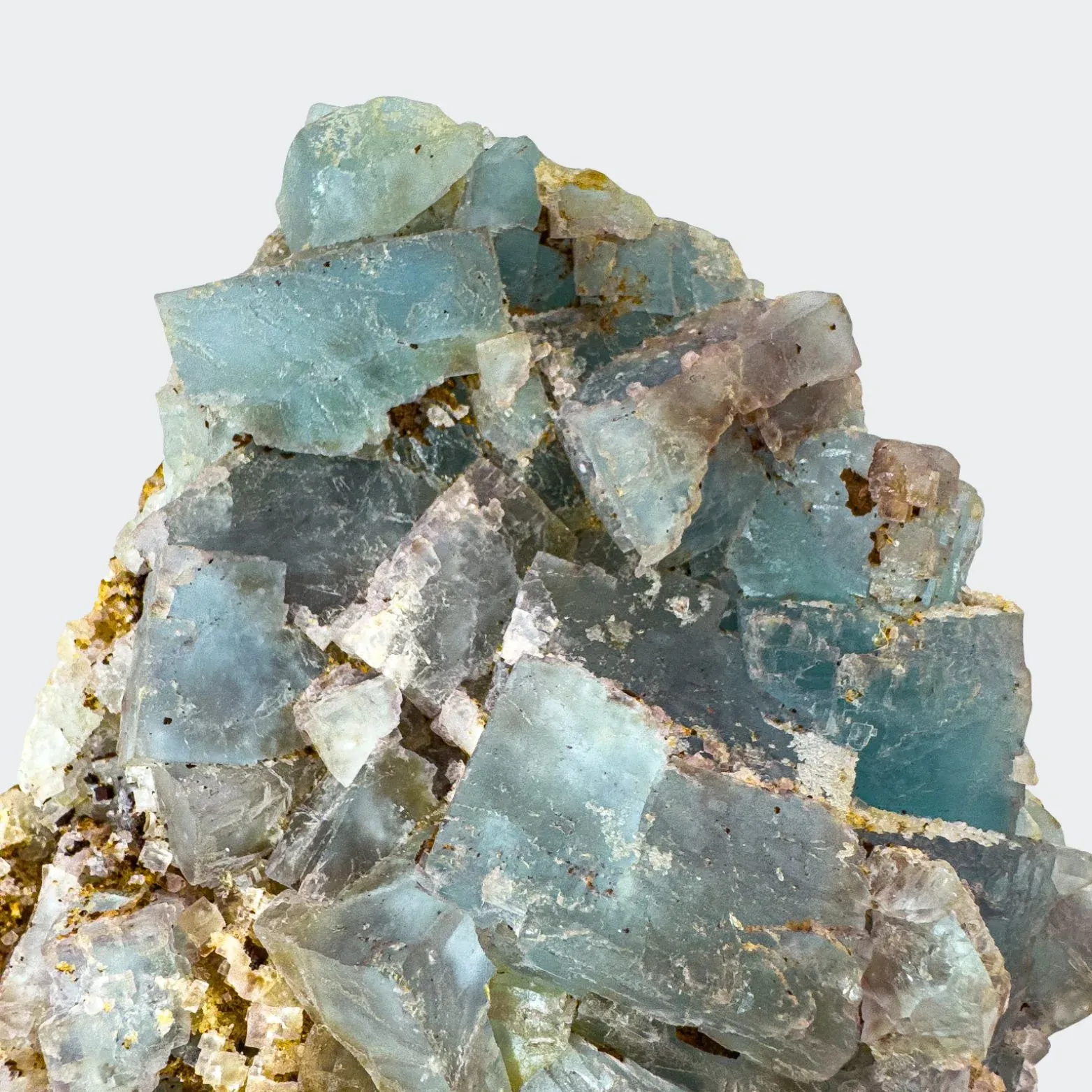 Fluorite from Greece, Attica, Lavrion Mining District - image 2