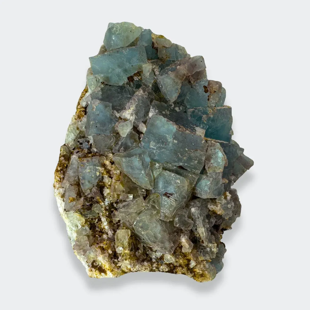 Fluorite from Greece, Attica, Lavrion Mining District - image 1
