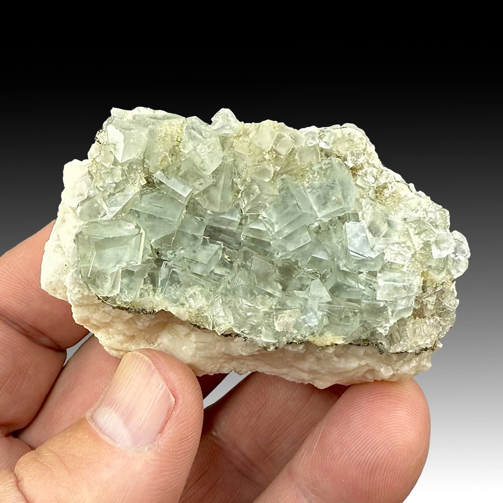 Fluorite from Halsbrücke, Saxony, Germany image