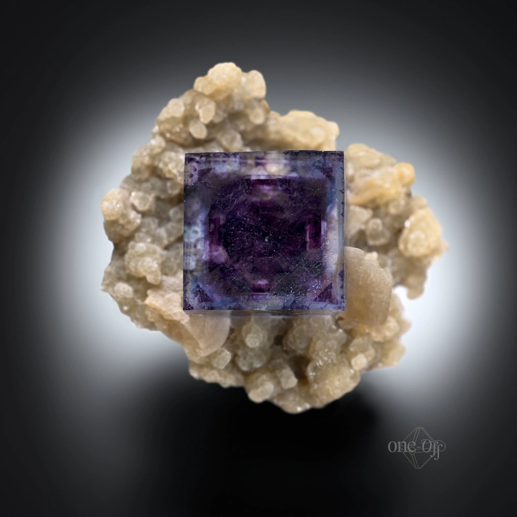 Fluorite from Hexigten Banner, Inner Mongolia, China image