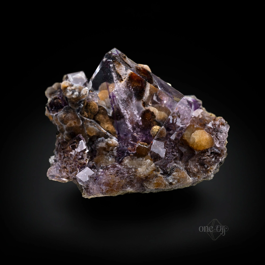 Fluorite from Hexigten Banner, Inner Mongolia, China image