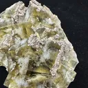 Fluorite from Honey Bear pocket, UK, England, County Durham, Rogerley Quarry, Diana Maria Mine - image 3