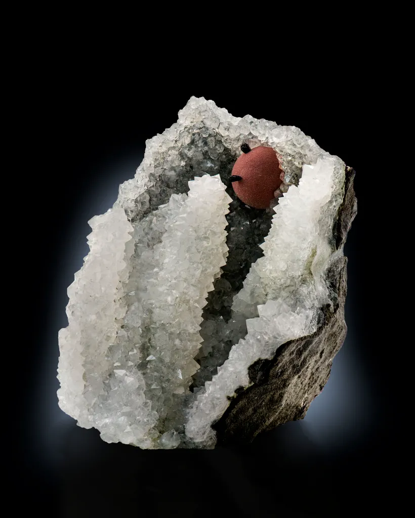 Fluorite from India, Maharashtra, Nashik Division, Nashik District, Nashik image