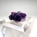 Fluorite from Ireland, Connacht, Connemara, Costelloe, Shannapheasteen, Larkin's Quarry - image 2
