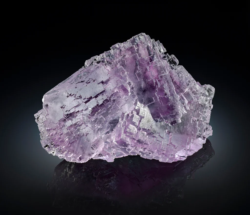 Fluorite from La Viesca Mine, Asturias, Spain image