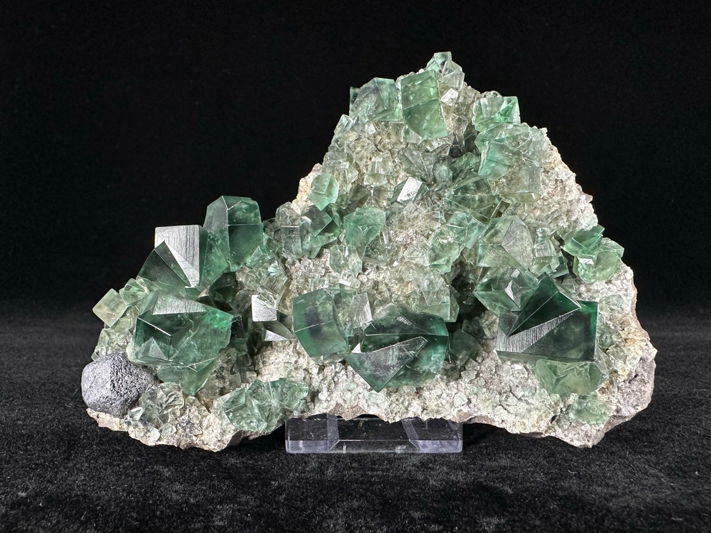 Fluorite from Lady Annabella Mine, Eastgate, England, UK image