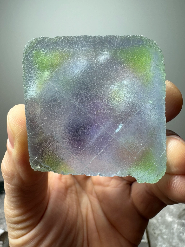 Fluorite from Larkin's Quarry, Shannapheasteen, Costelloe, Connemara, Connacht, Ireland image
